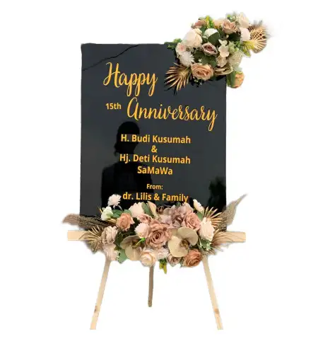 Papan Bunga Akrilik Ujunggebang